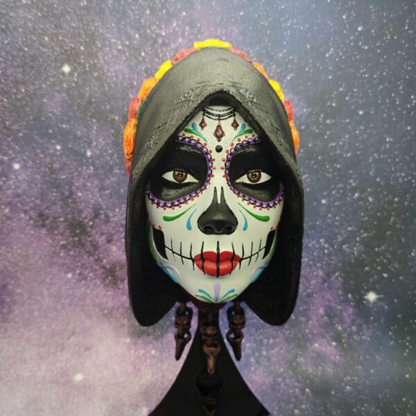 Santa Catrina Wall Sculpture – Elegance with a Mystical Edge